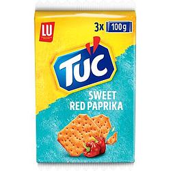 Foto van Lu tuc crackers sweet red paprika 3 x 100g bij jumbo