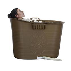 Foto van Lifebath - zitbad nancy - 200l - bath bucket - goud