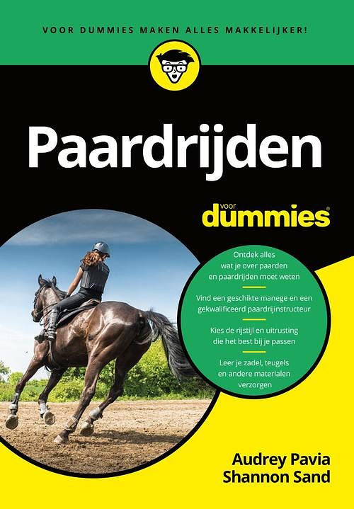 Foto van Paardrijden voor dummies - audrey pavia, shannon sand - ebook