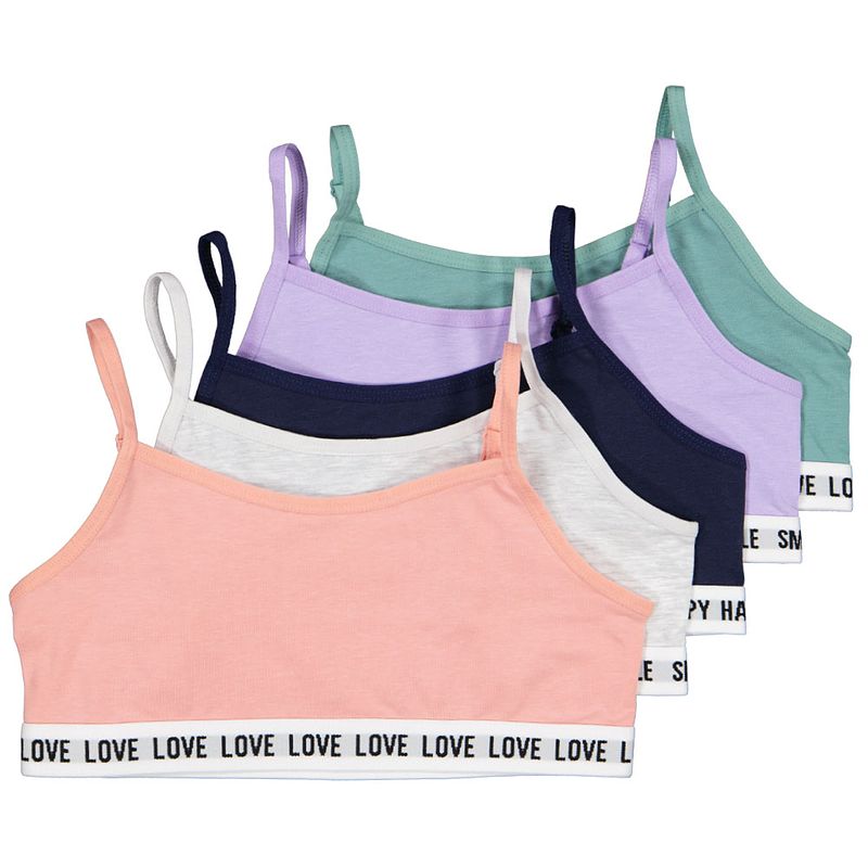 Foto van Tiener meisjes croptop 5-pack