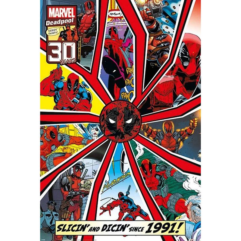 Foto van Pyramid deadpool shattered poster 61x91,5cm