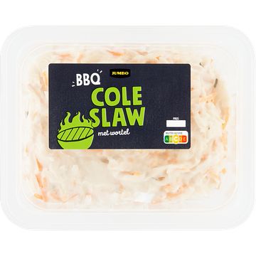 Foto van 4 verpakkingen | jumbo coleslaw met wortel 350g aanbieding bij jumbo