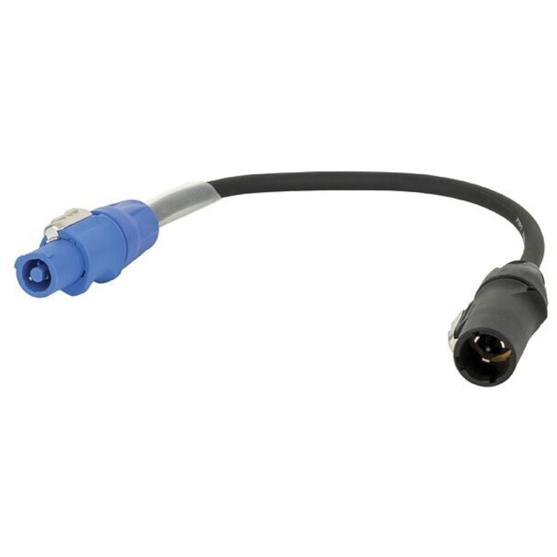 Foto van Dap powercon in - true1 male 3 x 1.5mm verloopkabel