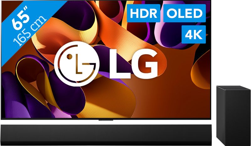 Foto van Lg oled65g45lw (2024) + soundbar