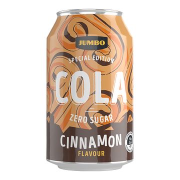 Foto van Jumbo cola cinnamon zero sugar 330ml