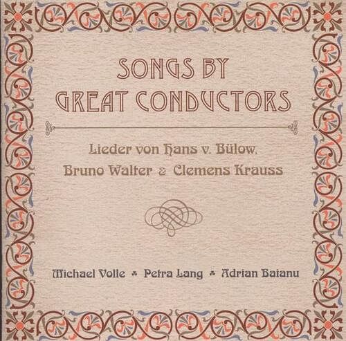 Foto van Songs by great conductors - cd (4260034868083)