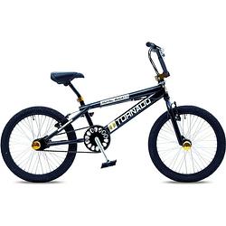 Foto van Bike fun freestyle tornado 20 inch 55 cm unisex v-brakes zwart