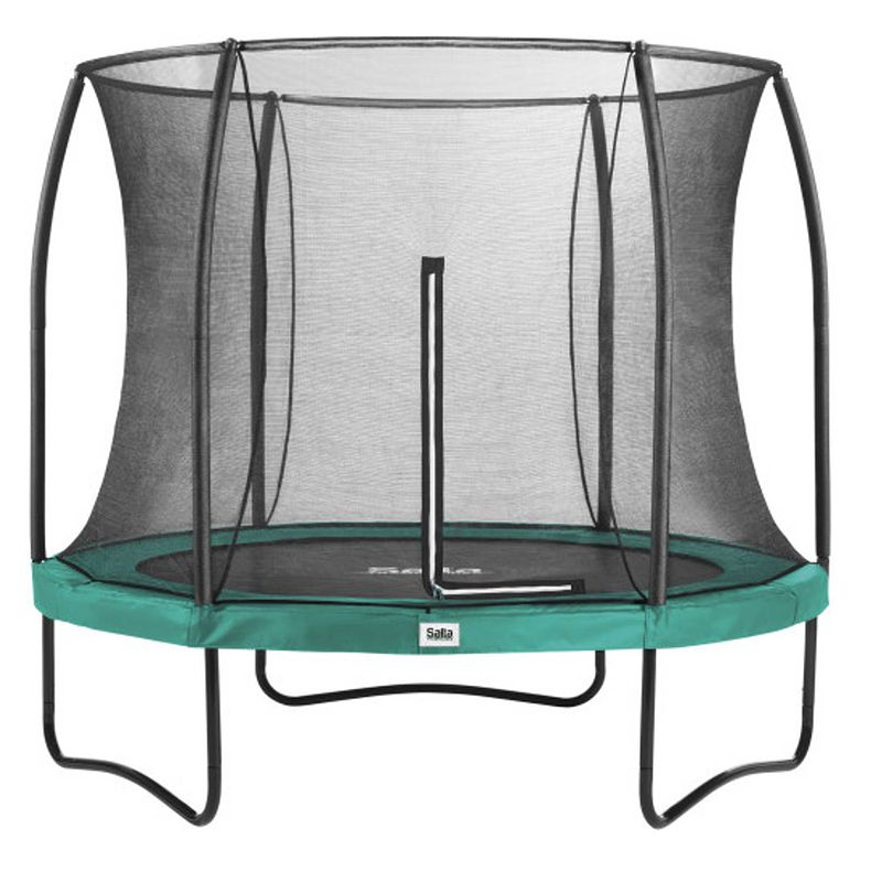 Foto van Salta trampoline comfort edition met veiligheidsnet 153 cm - groen