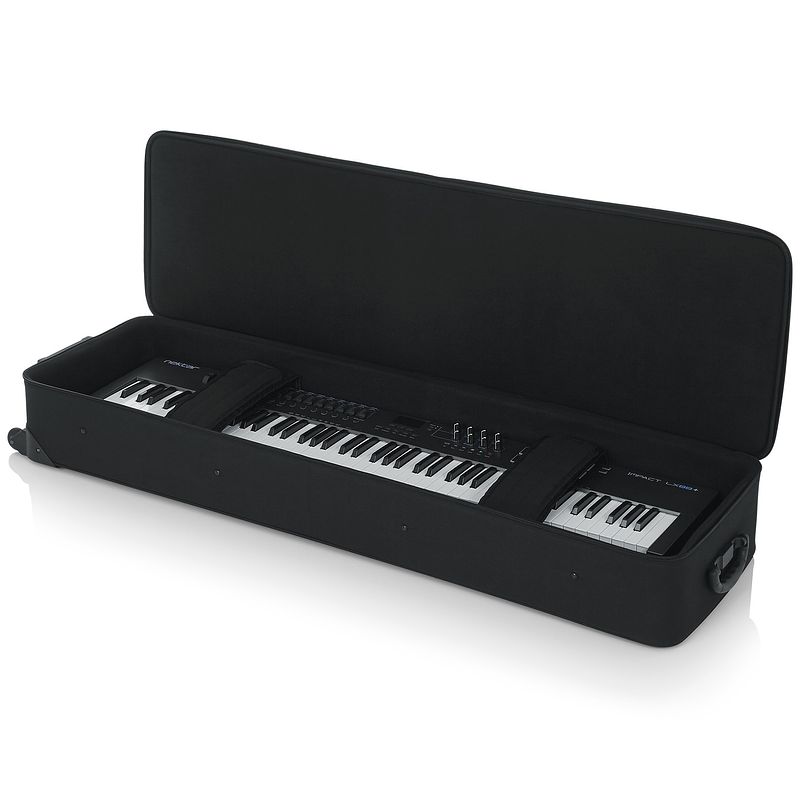 Foto van Gator cases gk-88 slim koffer voor 88-toetsen keyboard, smal 137x38x15 cm