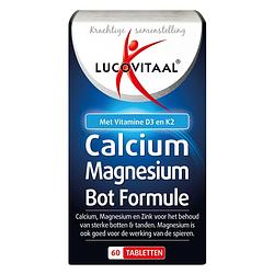 Foto van Lucovitaal calcium magnesium bot formule tabletten