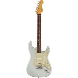 Foto van Fender american professional ii stratocaster rw sonic blue elektrische gitaar met koffer