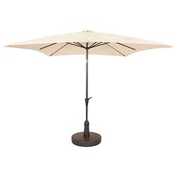 Foto van Kopu® vierkante parasol malaga 200x200 cm - naturel