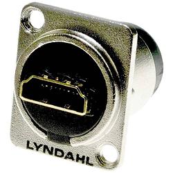 Foto van Lyndahl lkha0020 hdmi adapter [1x hdmi-bus - 1x hdmi-bus] zilver vergulde steekcontacten