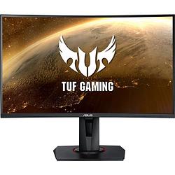 Foto van Asus tuf gaming vg27wq led-monitor 68.6 cm (27 inch) energielabel f (a - g) 2560 x 1440 pixel full hd 4 ms hdmi, displayport, hoofdtelefoon (3.5 mm jackplug)