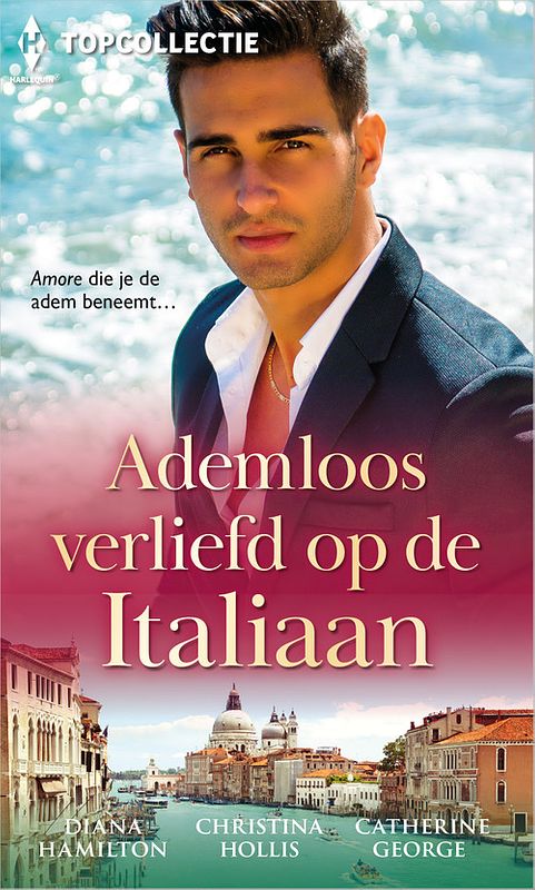 Foto van Ademloos verliefd op de italiaan - diana hamilton, catherine george, christina hollis - ebook