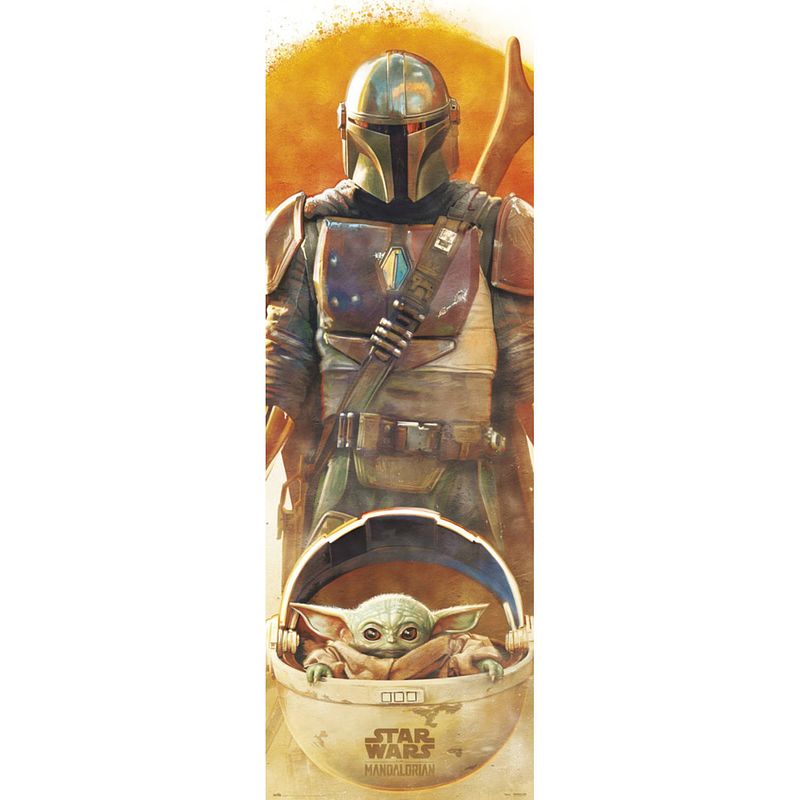 Foto van Grupo erik star wars the mandalorian poster 53x158cm