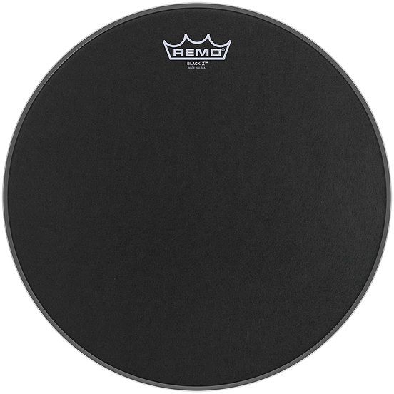 Foto van Remo bx-0813-10 emperor x black suede 13 inch snaredrumvel dot