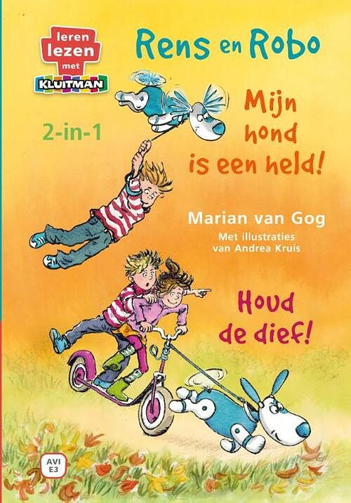 Foto van Rens en robo 2-in-1 - marian van gog - hardcover (9789020677577)