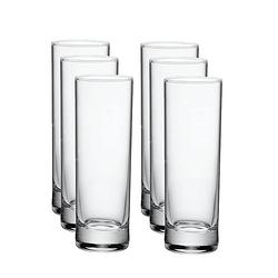 Foto van 6x longdrink glazen 28,7 cl gina - longdrinkglazen