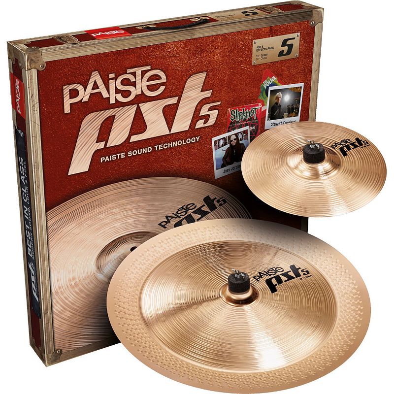 Foto van Paiste pst5 effects pack bekkenset 2014