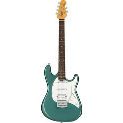 Foto van Sterling by music man sub series cutlass ct30 hss sherwood green elektrische gitaar