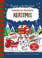 Foto van Magisch waterkleurboek kerstmis - hardcover (9789463547550)