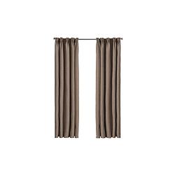 Foto van Larson premium - premium gordijn - luxury home edition - met haken - 1.5m x 2.5m - taupe