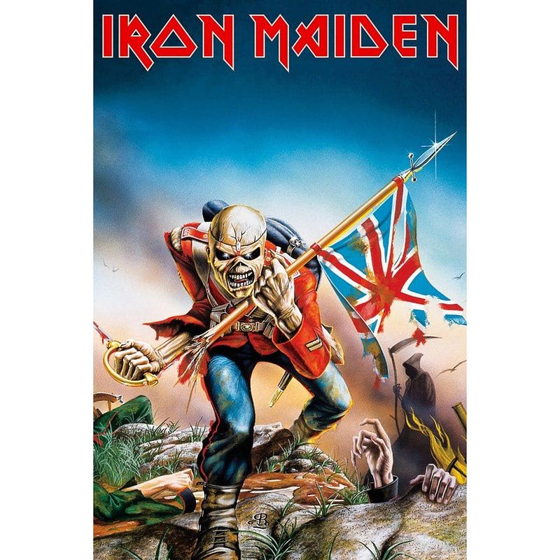 Foto van Gbeye iron maiden trooper poster 61x91,5cm