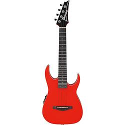 Foto van Ibanez urgt100 sun red high gloss elektrisch-akoestische tenor ukelele met gigbag