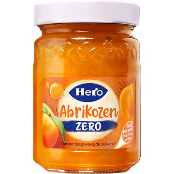 Foto van Hero jam zero abrikozen 300g bij jumbo