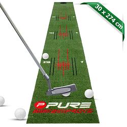 Foto van Pure2improve putting mat groen, 275x30 cm