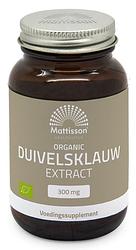 Foto van Mattisson healthstyle biologisch duivelsklauw extract capsules