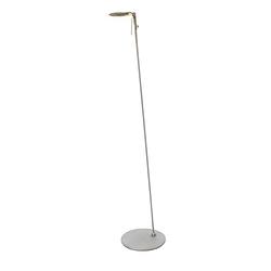 Foto van Moderne vloerlamp - steinhauer - glas - modern - led - l: 48cm - voor binnen - woonkamer - eetkamer - zilver