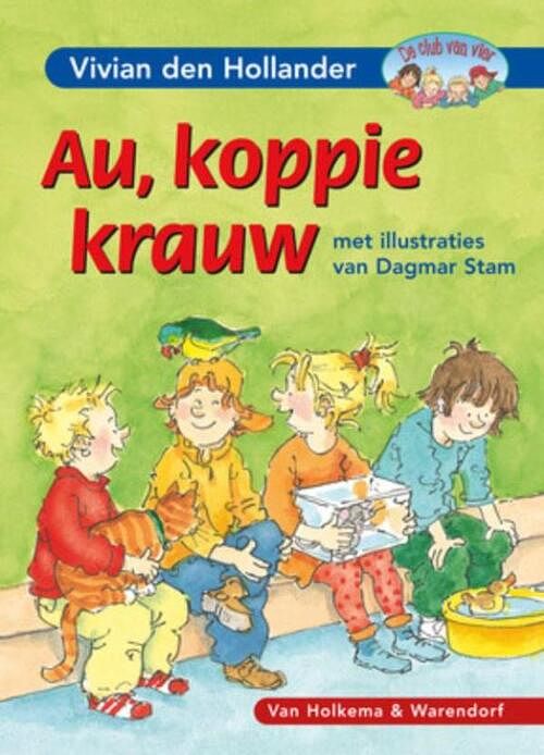 Foto van Au, koppie krauw - vivian den hollander - ebook (9789000305421)