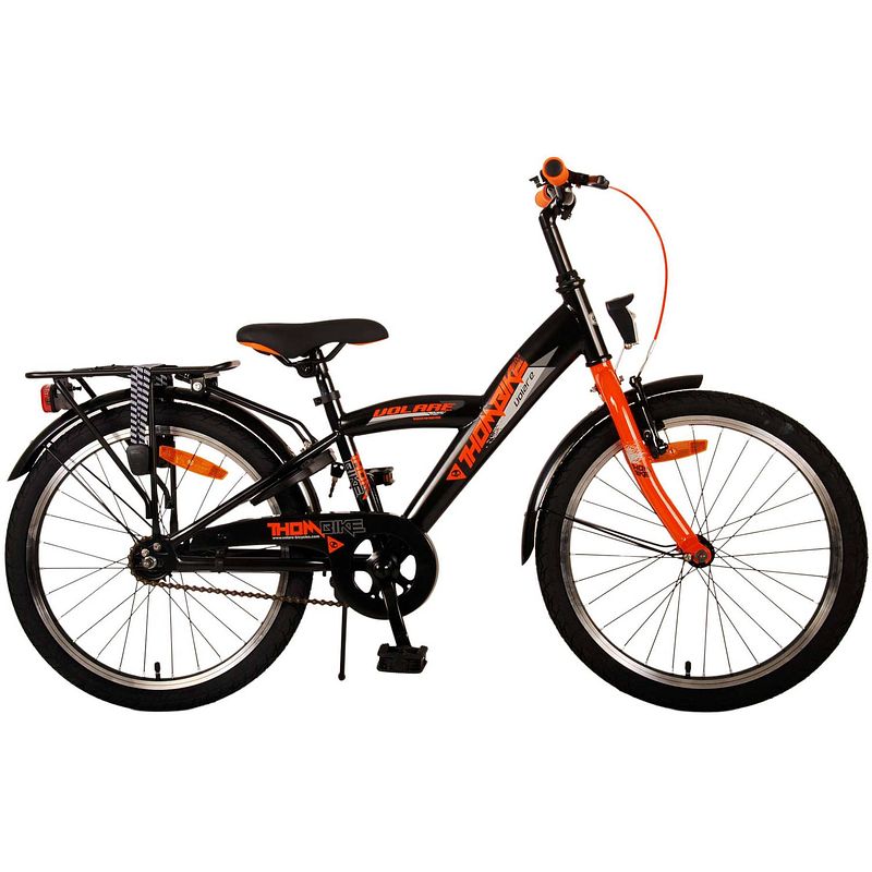 Foto van Volare thombike kinderfiets - jongens - 20 inch - zwart oranje