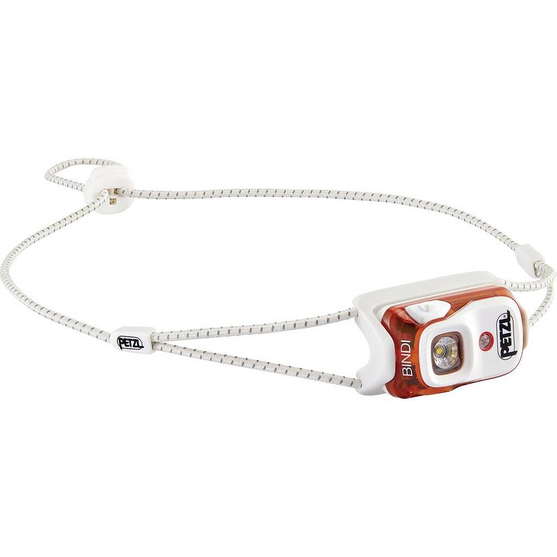 Foto van Petzl bindi led hoofdlamp werkt op een accu 200 lm e102aa01