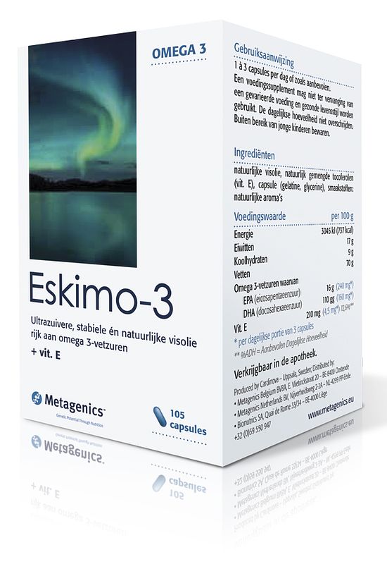 Foto van Metagenics eskimo 3 capsules