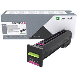 Foto van Lexmark toner cx825 82k0x30 origineel magenta 22000 bladzijden