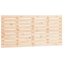 Foto van The living store houten wandhoofdbord - massief grenenhout - 156 x 3 x 63 cm - rustiek design