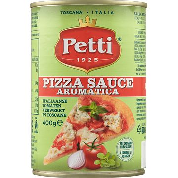 Foto van Petti gekruide pizzasaus 400g bij jumbo