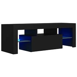 Foto van Infiori tv-meubel met led-verlichting 120x35x40 cm zwart