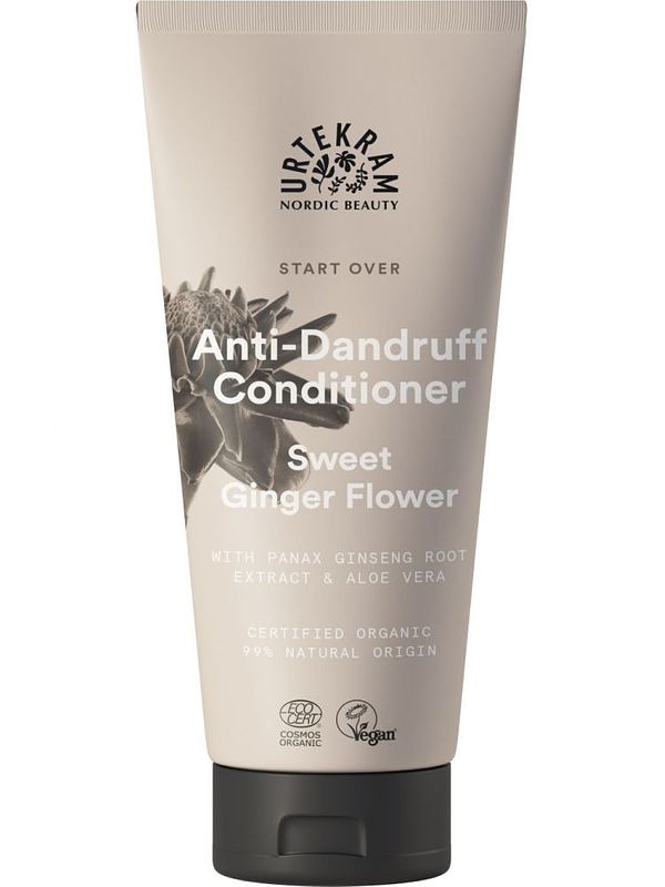 Foto van Urtekram sweet ginger flower anti-dandruff conditoner