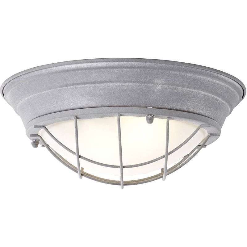 Foto van Brilliant 94492/70 typhoon plafondlamp led e27 60 w beton-grijs, wit