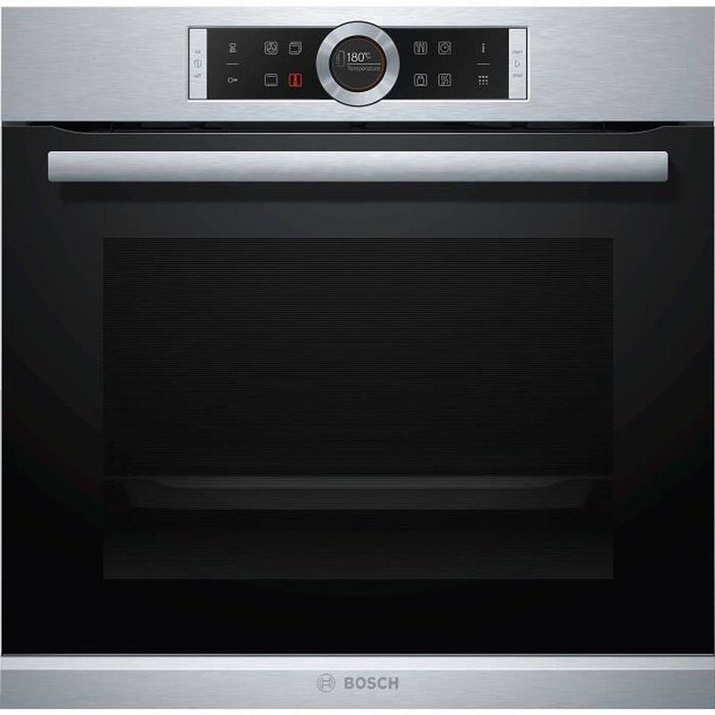 Foto van Bosch hbg675bs2 multifunctionele ovenpyrolyse 71 l - klasse a + - 13 standen - roestvrij staal