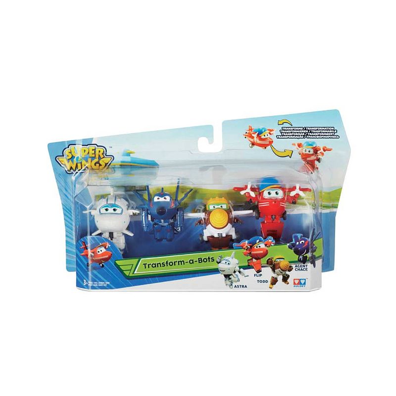 Foto van Superwings transform-a-bots 4pk