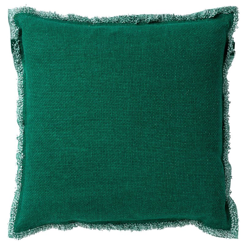 Foto van Dutch decor burto - kussenhoes van katoen galapagos green 45x45 cm - groen