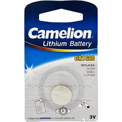 Foto van Camelion batterij knoopcel lithium 3v cr1620 per stuk