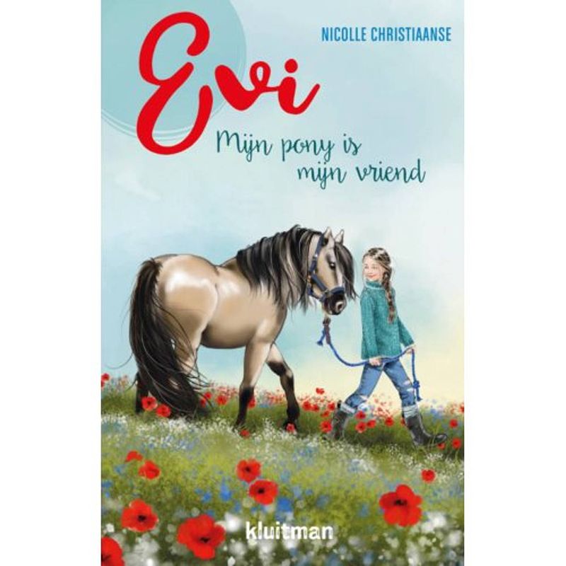 Foto van Evi. mijn pony is mijn vriend