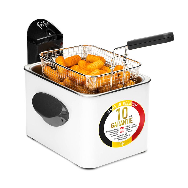 Foto van Frifri 1905b - hscm4000 high speed classic 3200 watt koude zone 3,5l friteuse metal wit