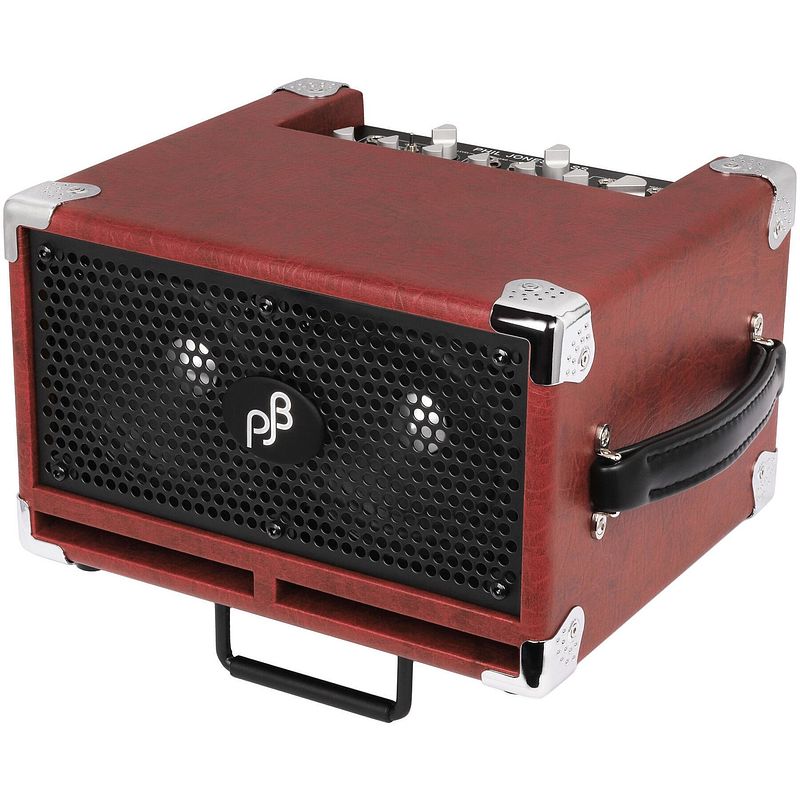 Foto van Phil jones bass bg-120 bass cub pro basgitaarversterker combo 120 watt - rood